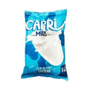 leche en polvo entera capri 1kg – nutrición confiable, sabor que perdura
