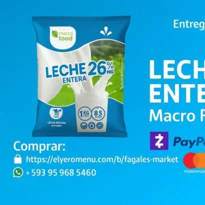 Leche entera (macrofood) 1kg