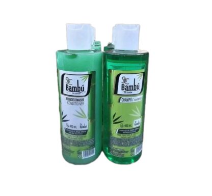 shampoo y acondicionador bamboo s&c